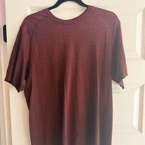 Lululemon Metal Vent Tech Short Sleeve Shirt 2.0, Size Large - Matchstick Gradie